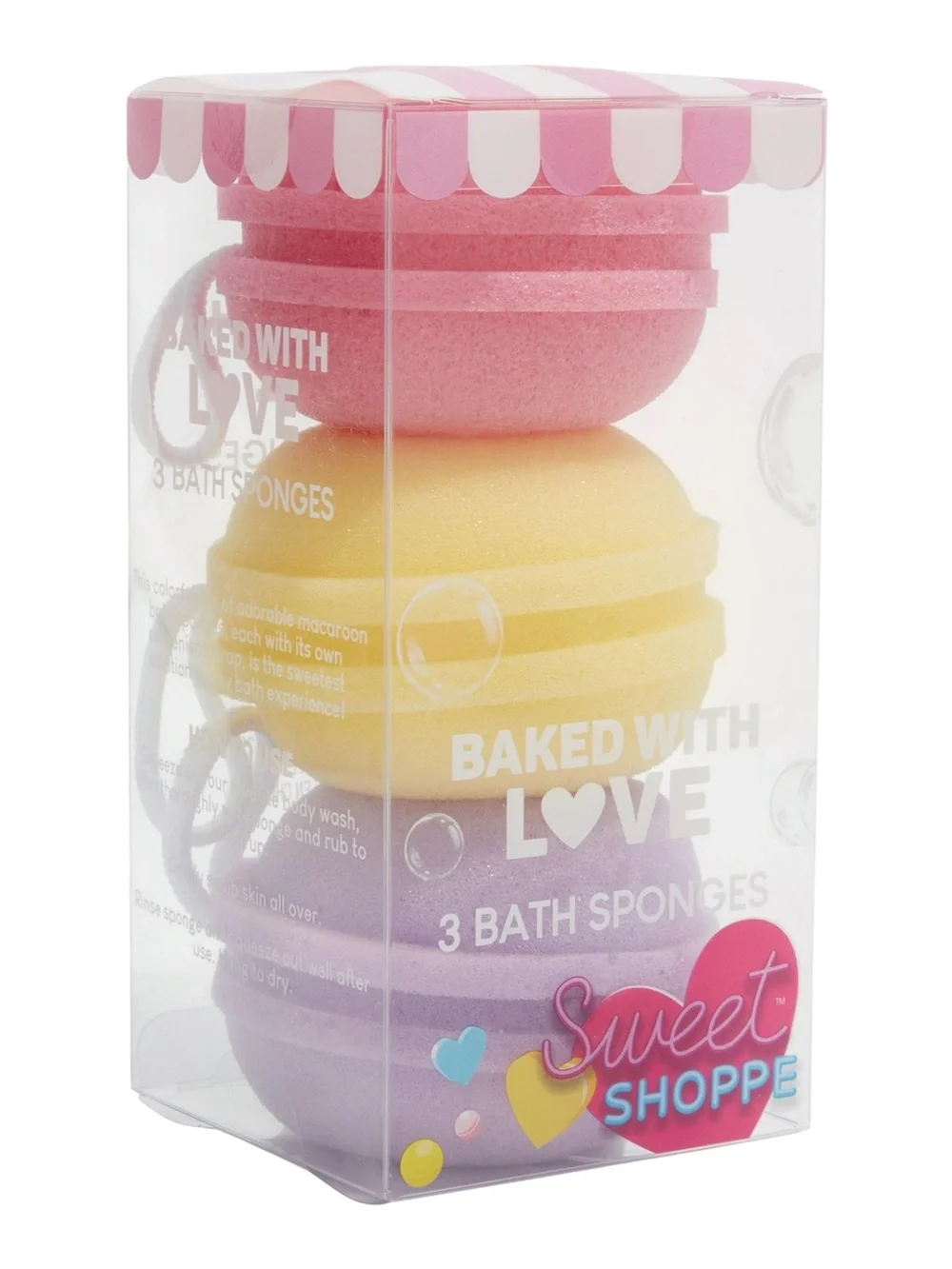 DA BOMB Cake Bomb & SWEET SHOPPE Baked With Love Macaron Sponge Set